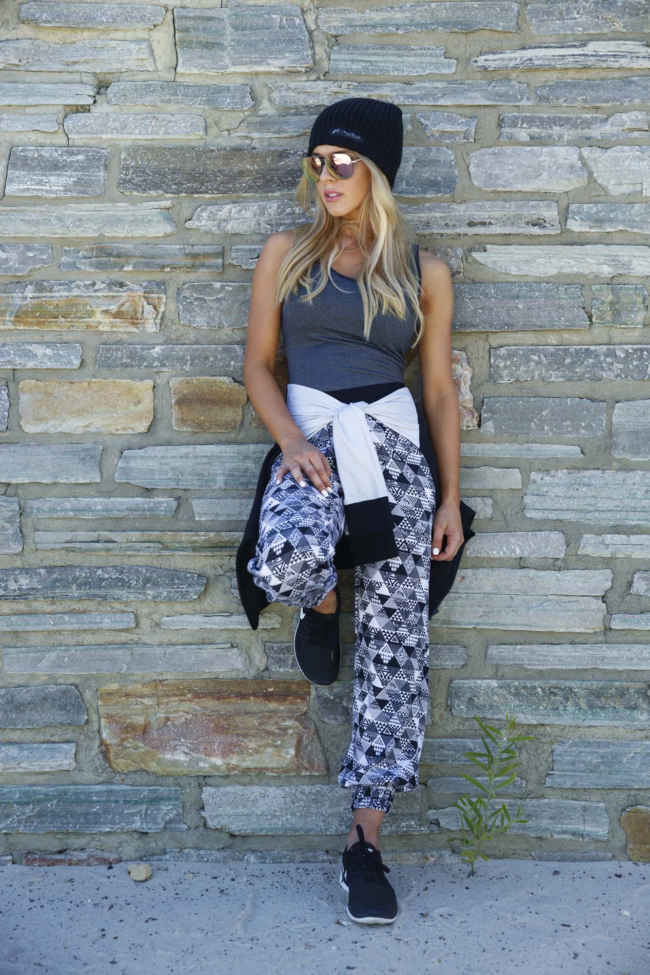 D2D Sports Luxe Pants Print